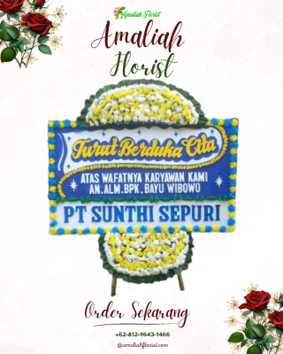 Papan Bunga Duka di Kepulauan Posek